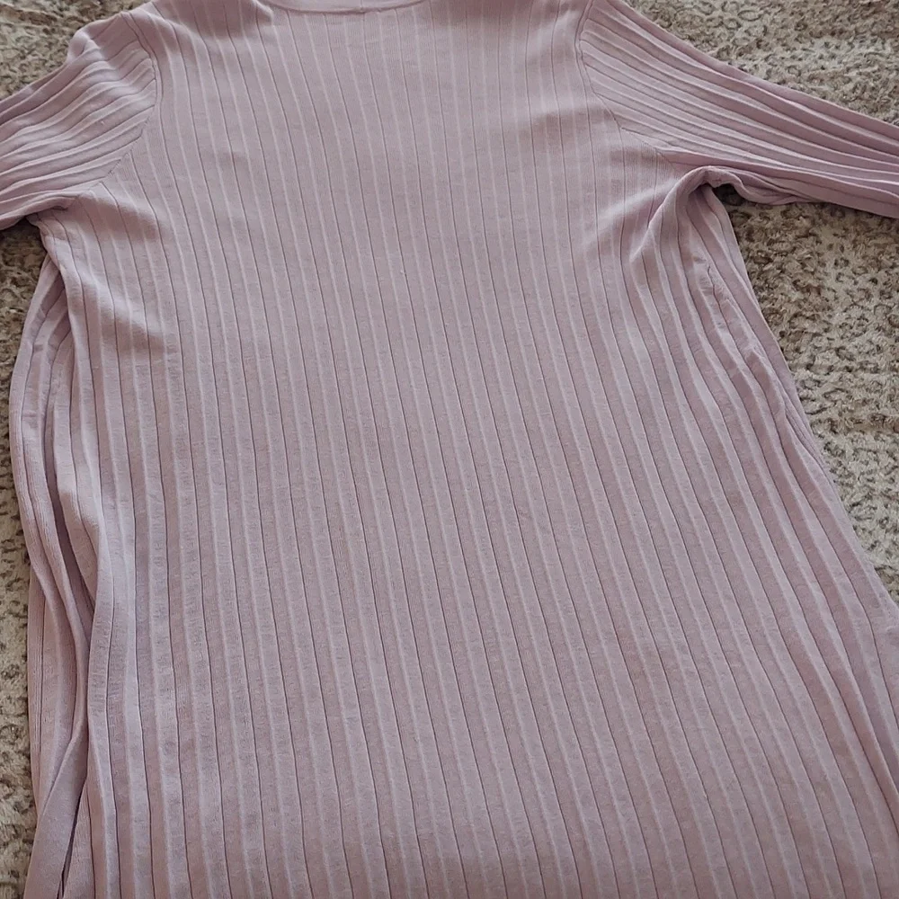 Chico's Lilac Pleated 3/4 Sleeve Duster AND Torrid Ava Flowy Tank - Picture 10 of 12
